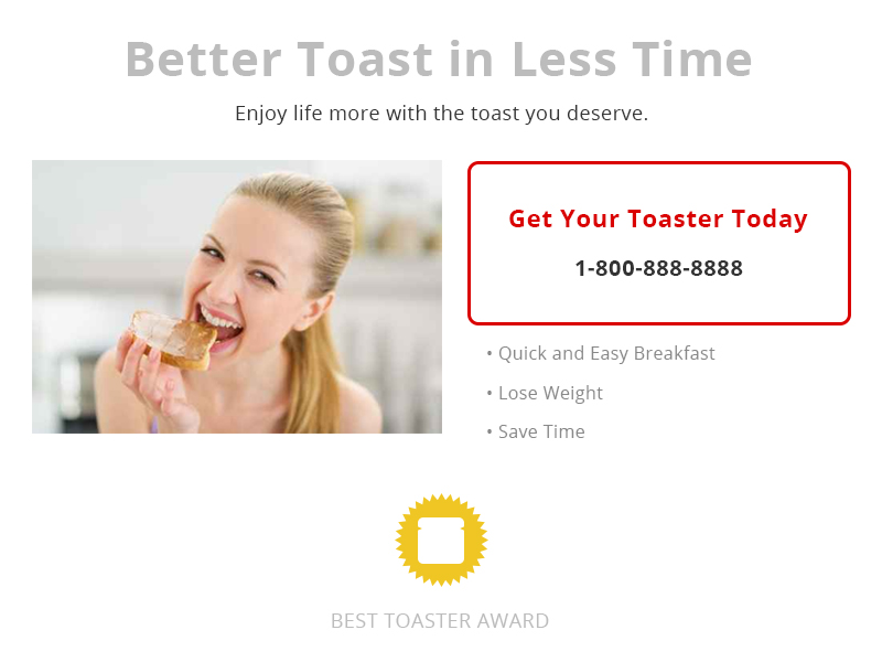 Better Toast Landing Page