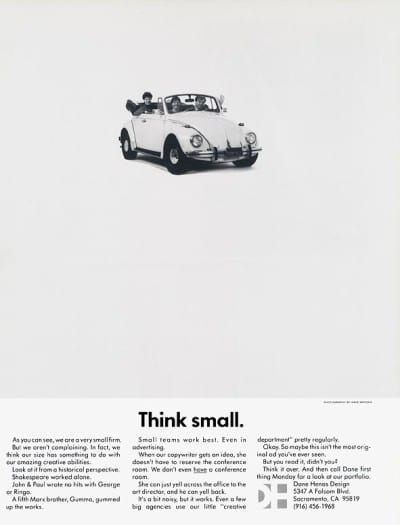 Volkswagen Think Small